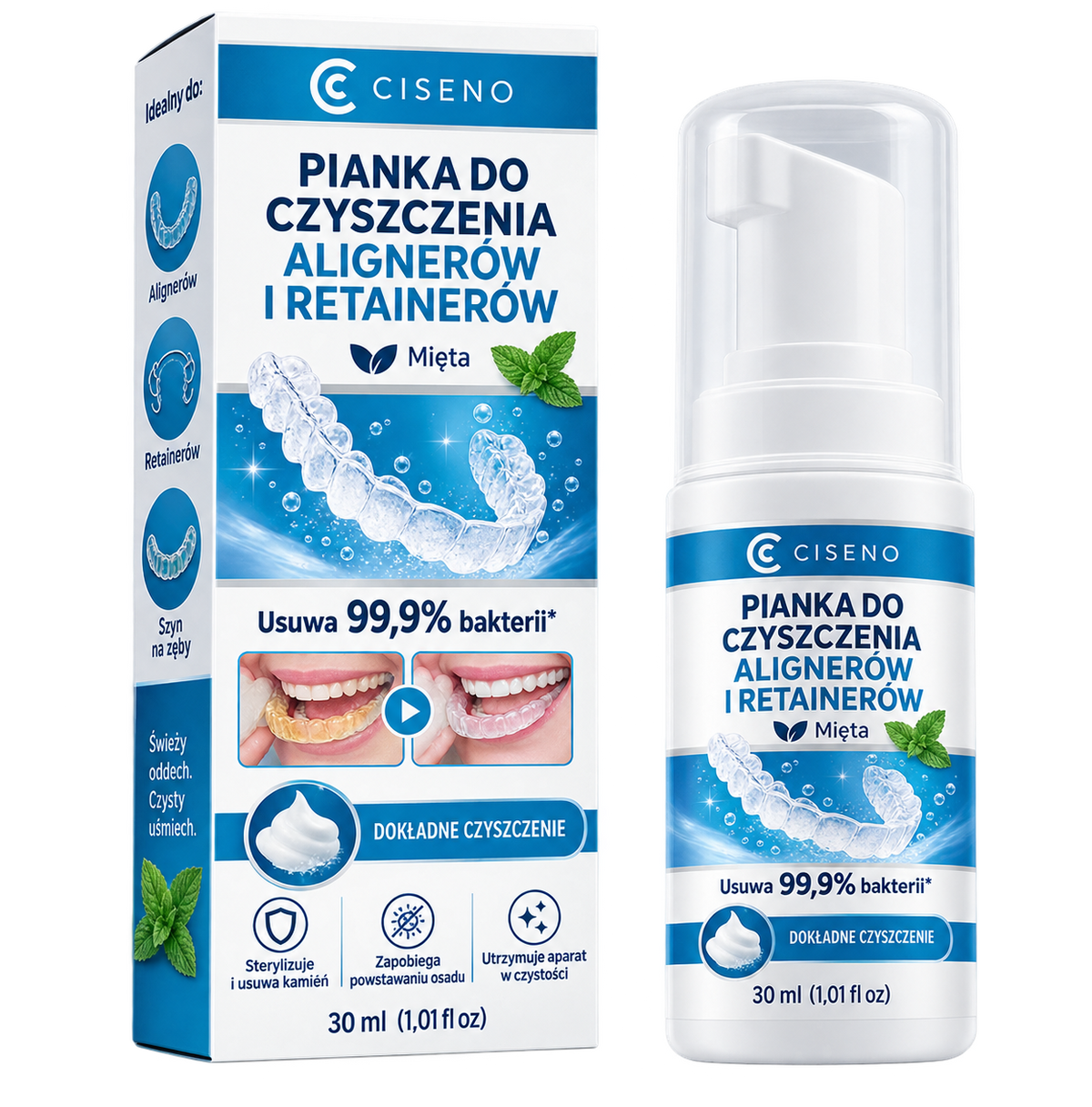 Ciseno Spray - Usuwa 99% Bakterii