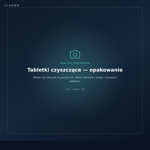 Tabletki czyszczące Ciseno Clean